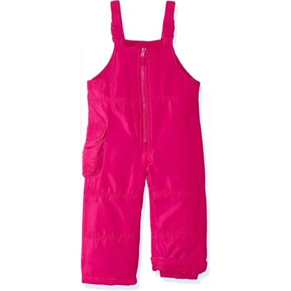 🆕 LONDON FOG girls Classic Snow Bib Ski Snowsuit size 16-18